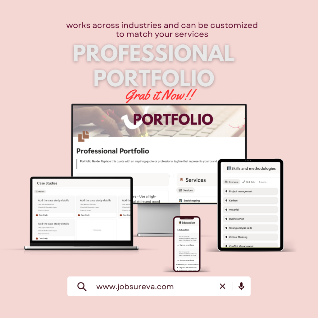 portfolio template