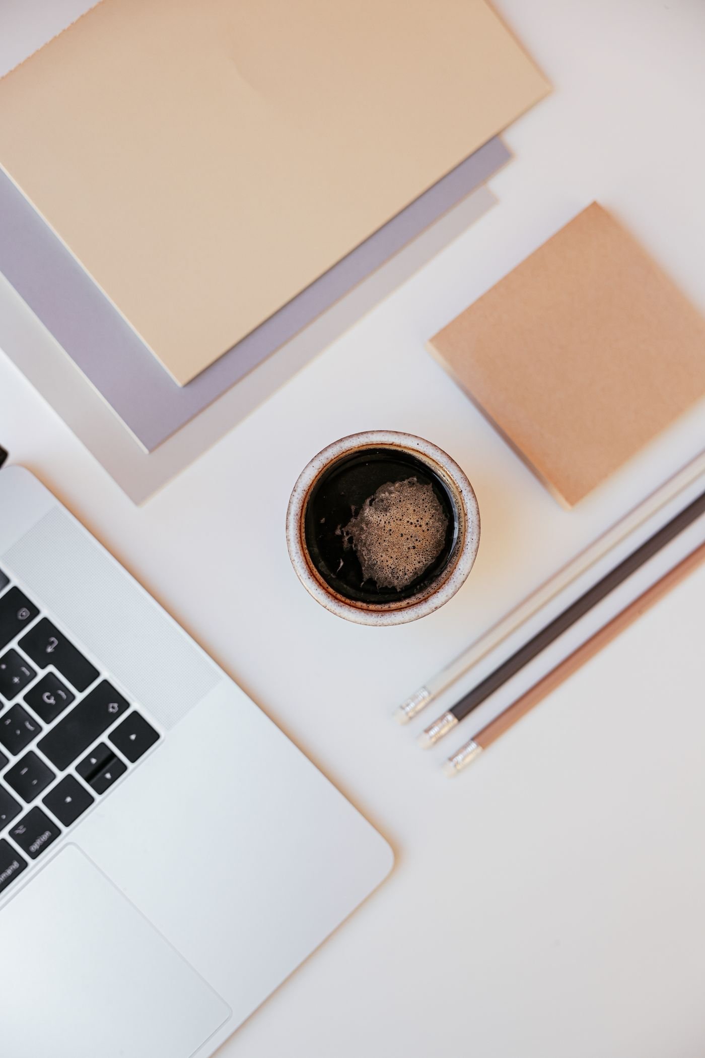 Virtual assistant working at a tidy desk, managing client tasks and administrative work